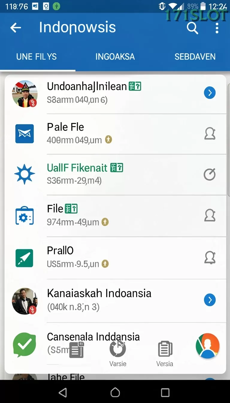 Cuplikan layar BORDER — halaman utama
