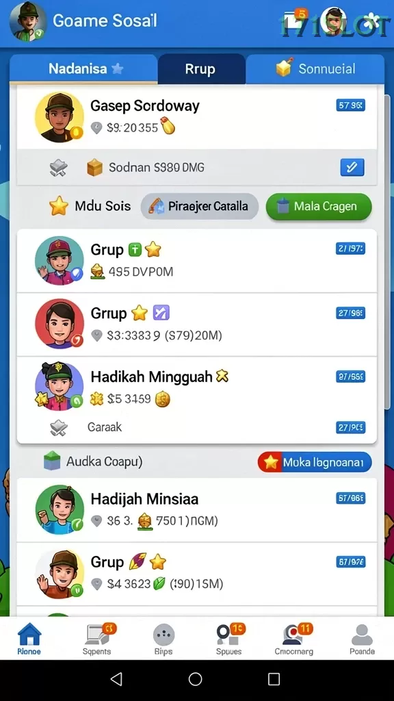 Cuplikan layar BIG777 — halaman utama