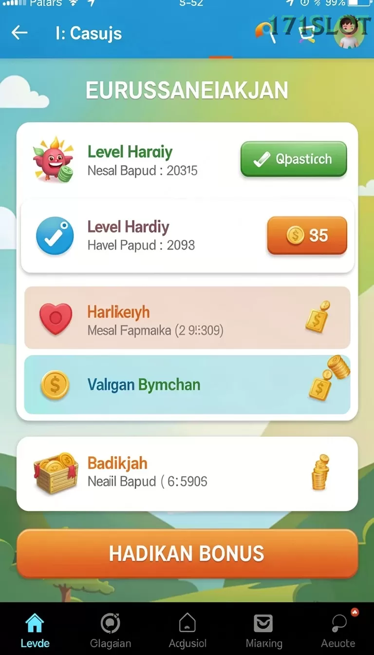 Cuplikan layar V678 — halaman utama